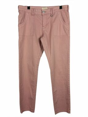 Pilcro by Anthropologie Pink Utility Skinny Pants Size 29 Blush Stretch